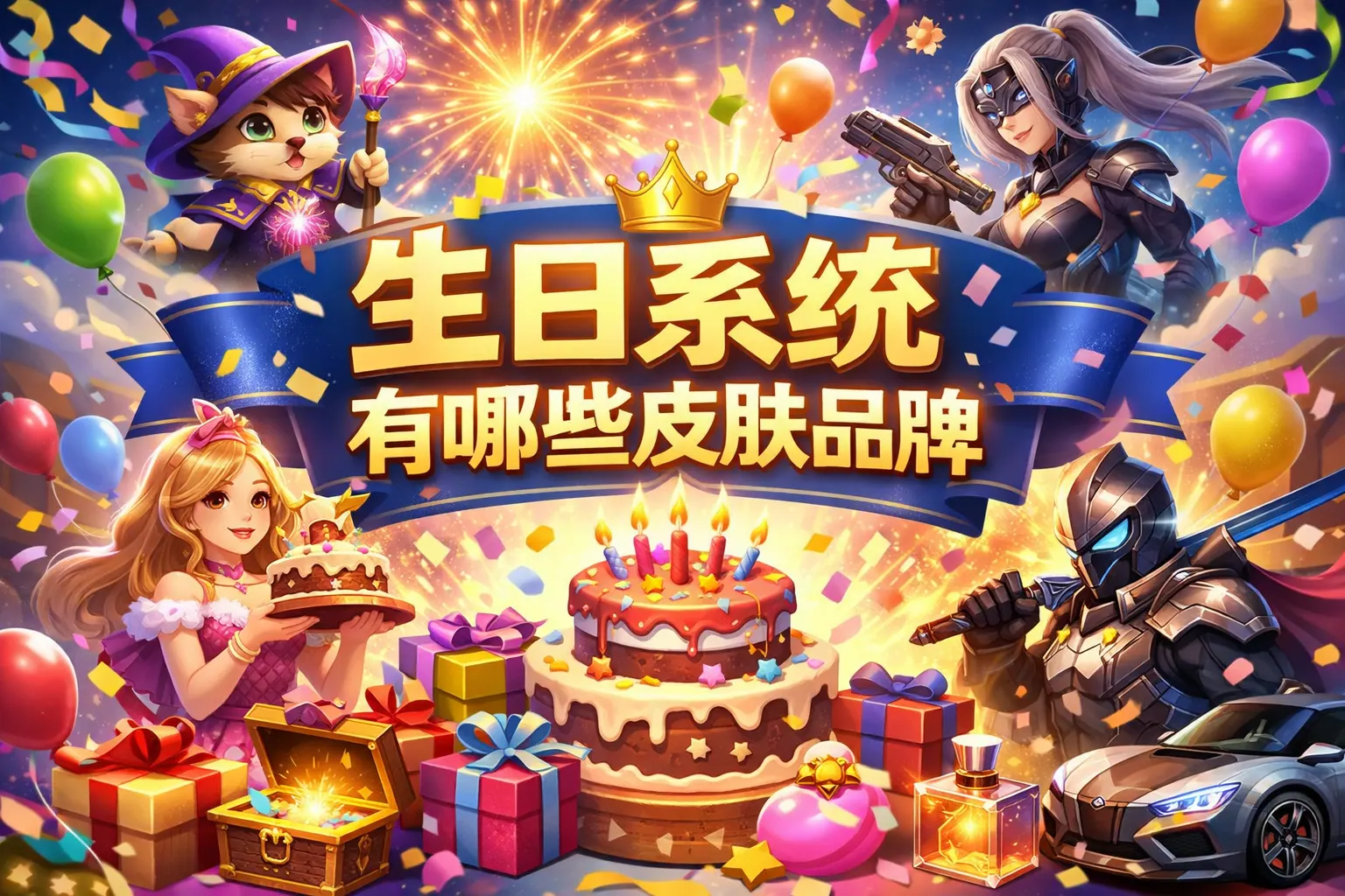 生日系统有哪些皮肤品牌