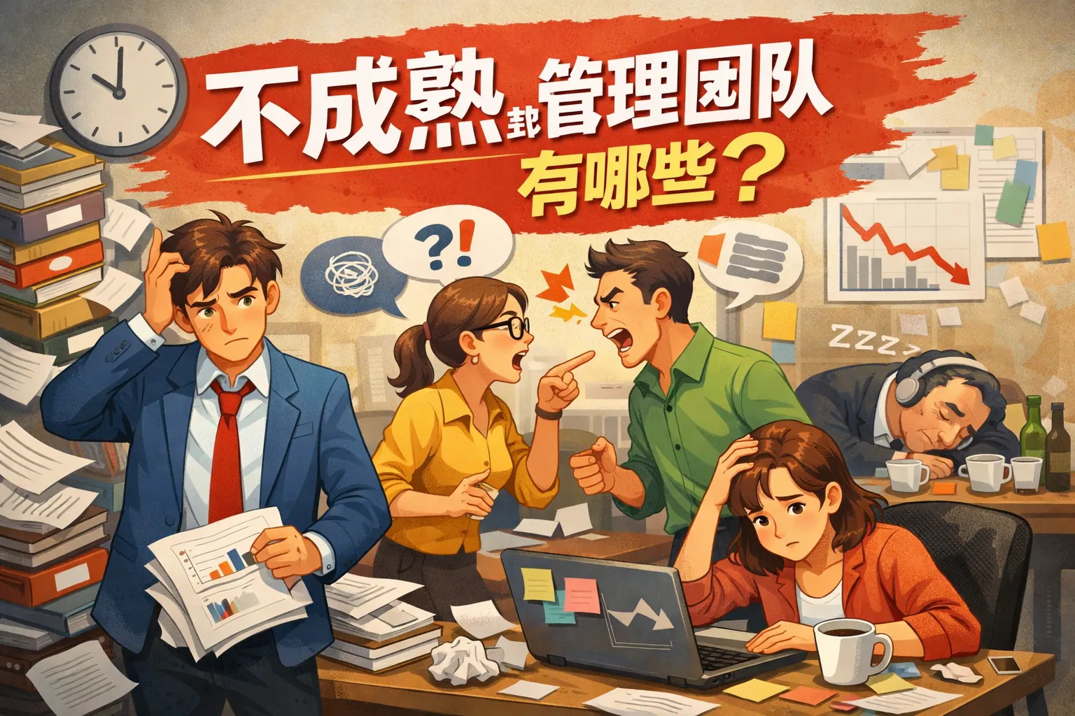 不成熟的管理团队有哪些