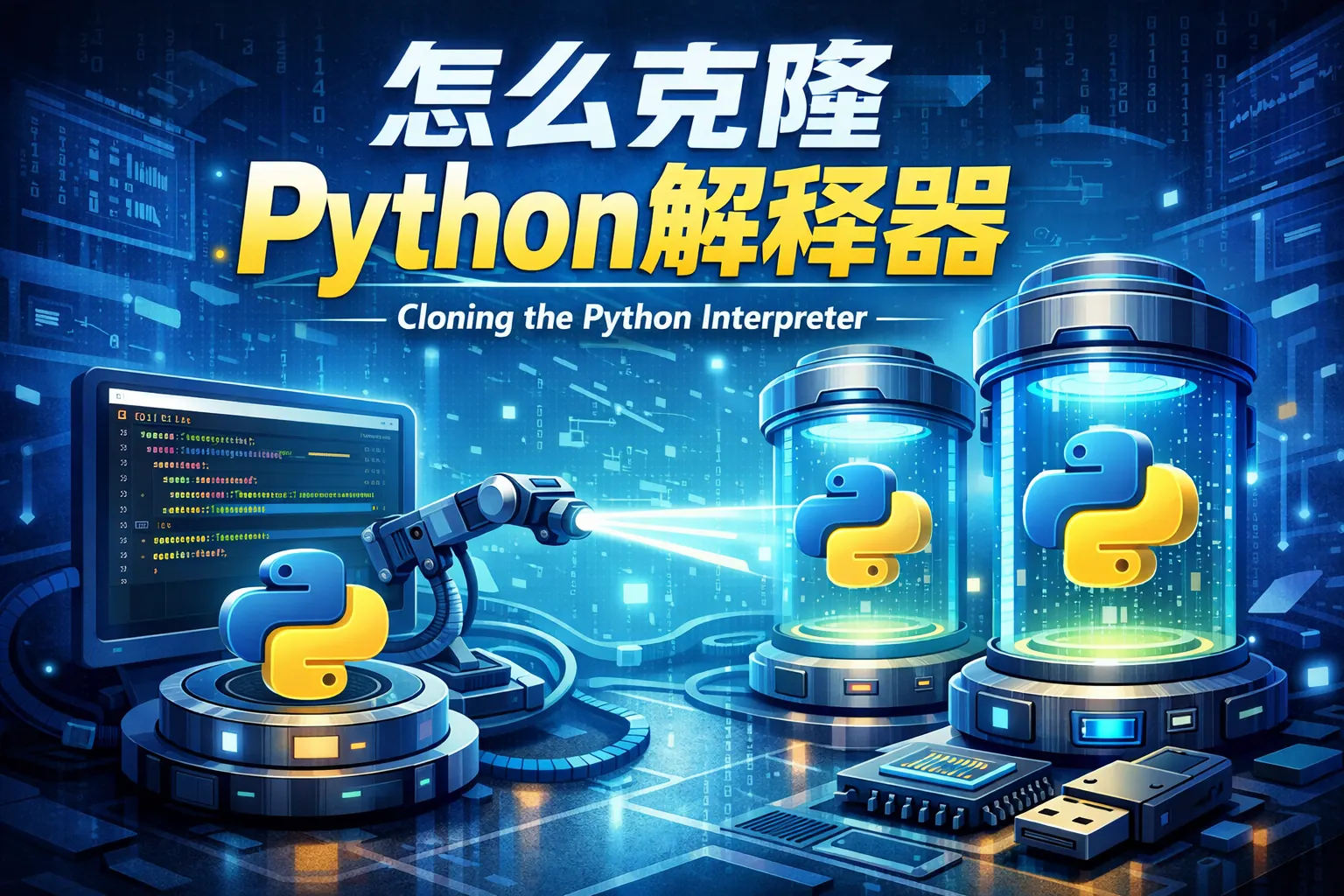 怎么克隆Python解释器