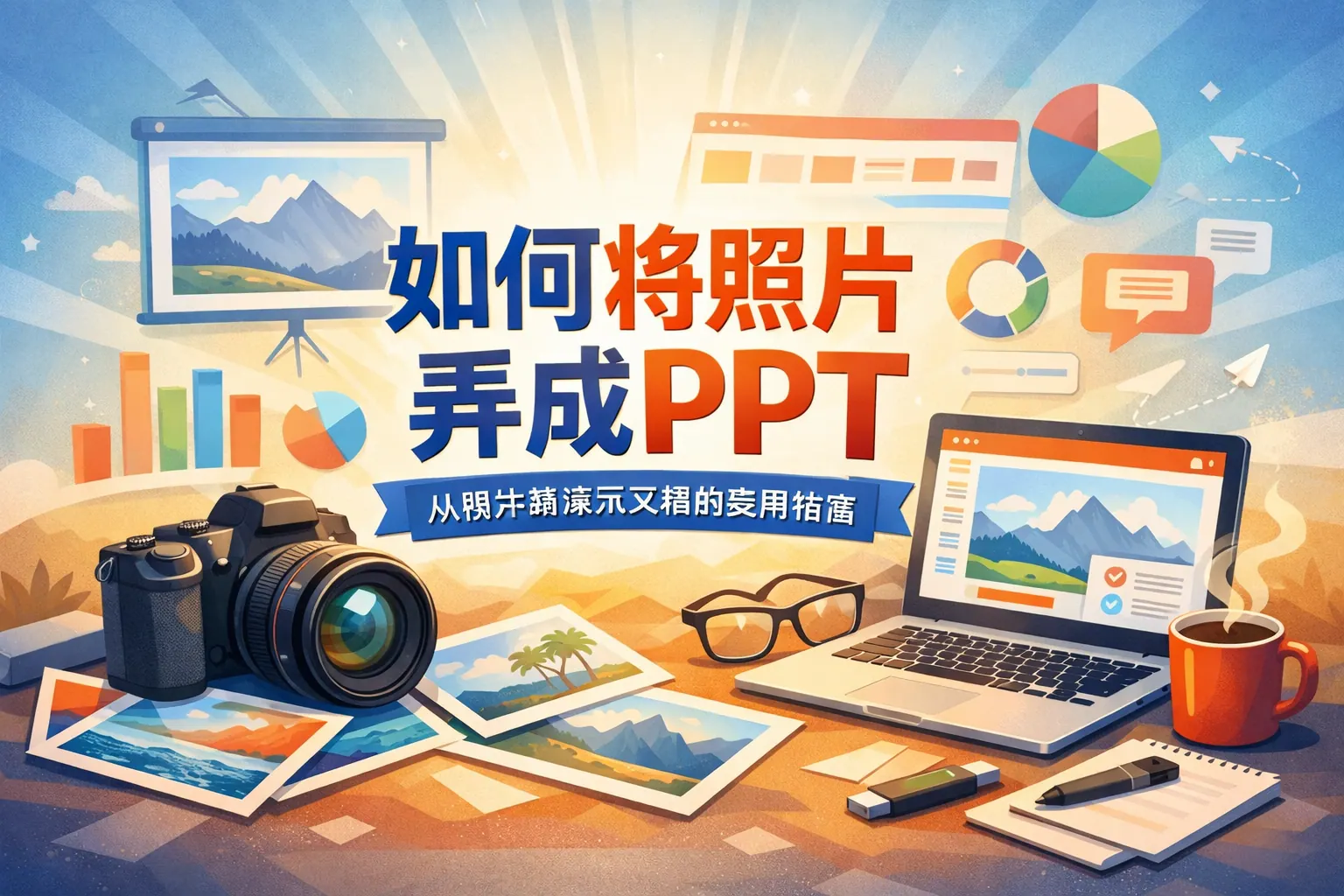 如何将照片弄成ppt