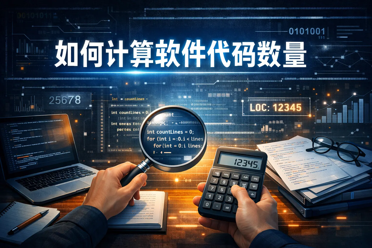 如何计算软件代码数量