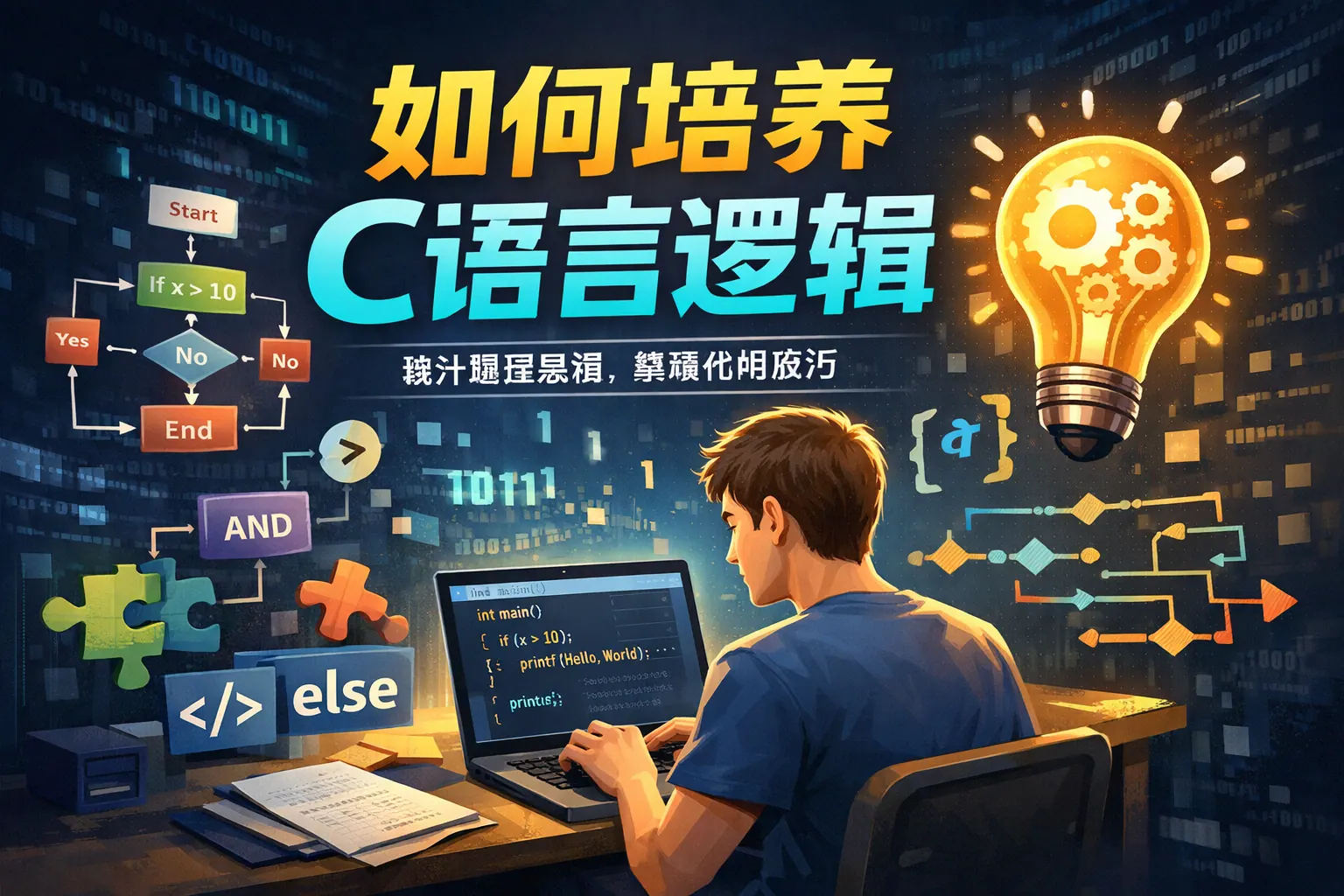 如何培养c语言逻辑