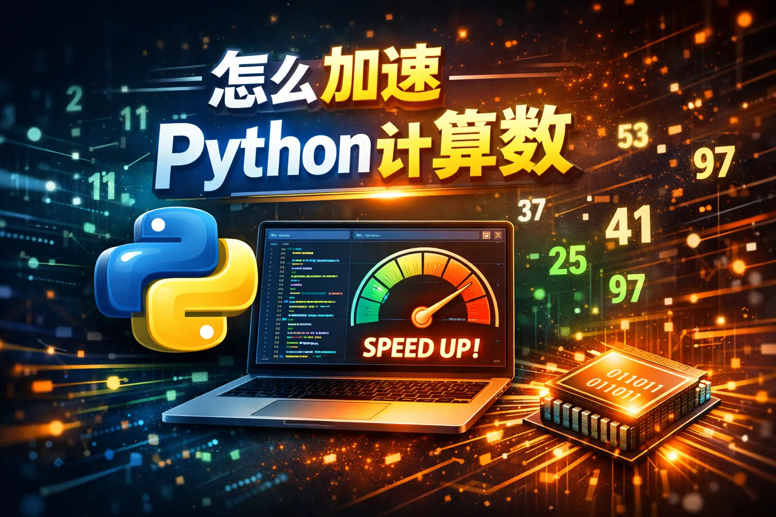 怎么加速python计算素数