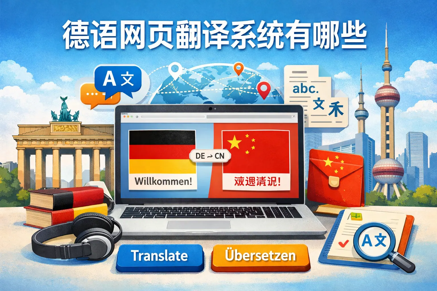 德语网页翻译系统有哪些