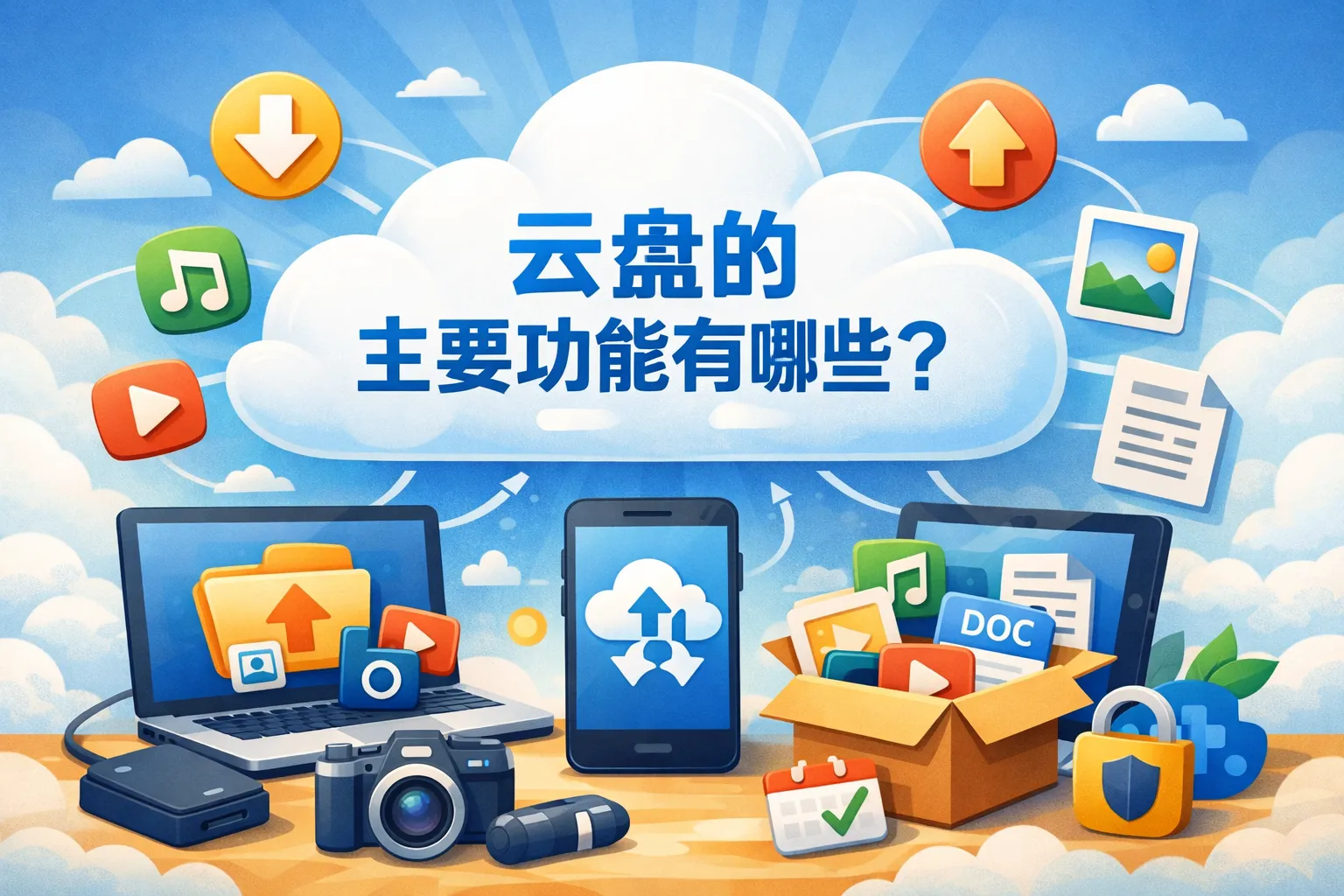 云盘的主要功能有哪些