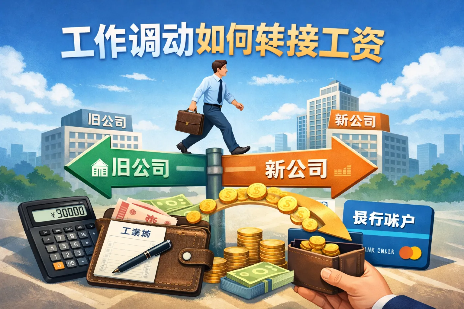 工作调动如何转接工资