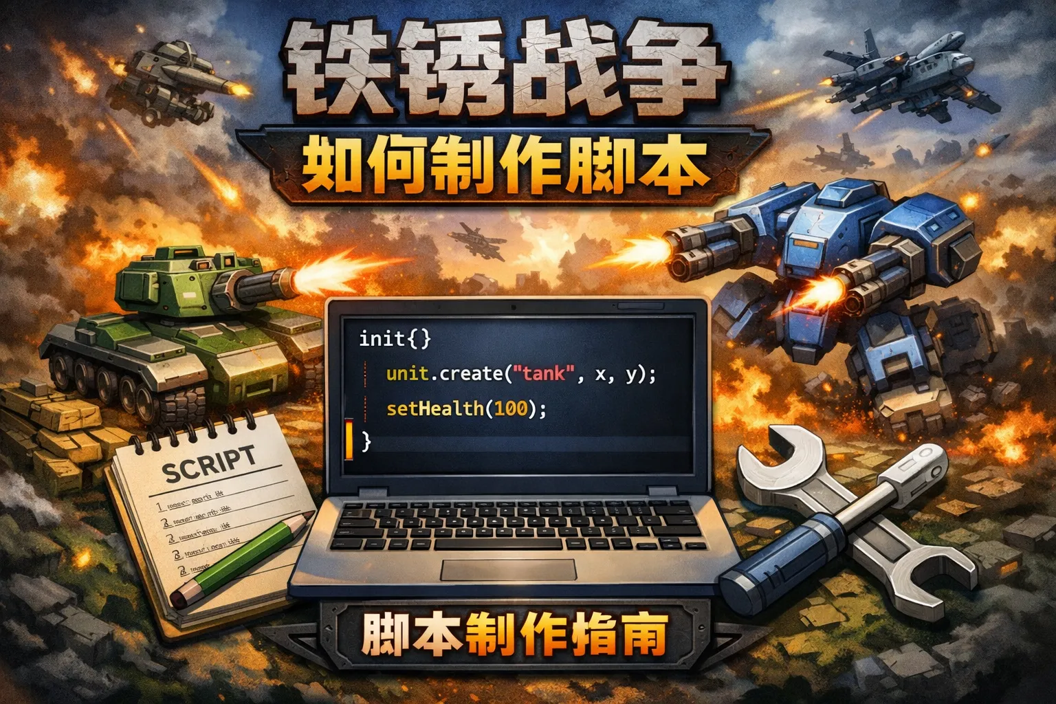 铁锈战争如何制作脚本