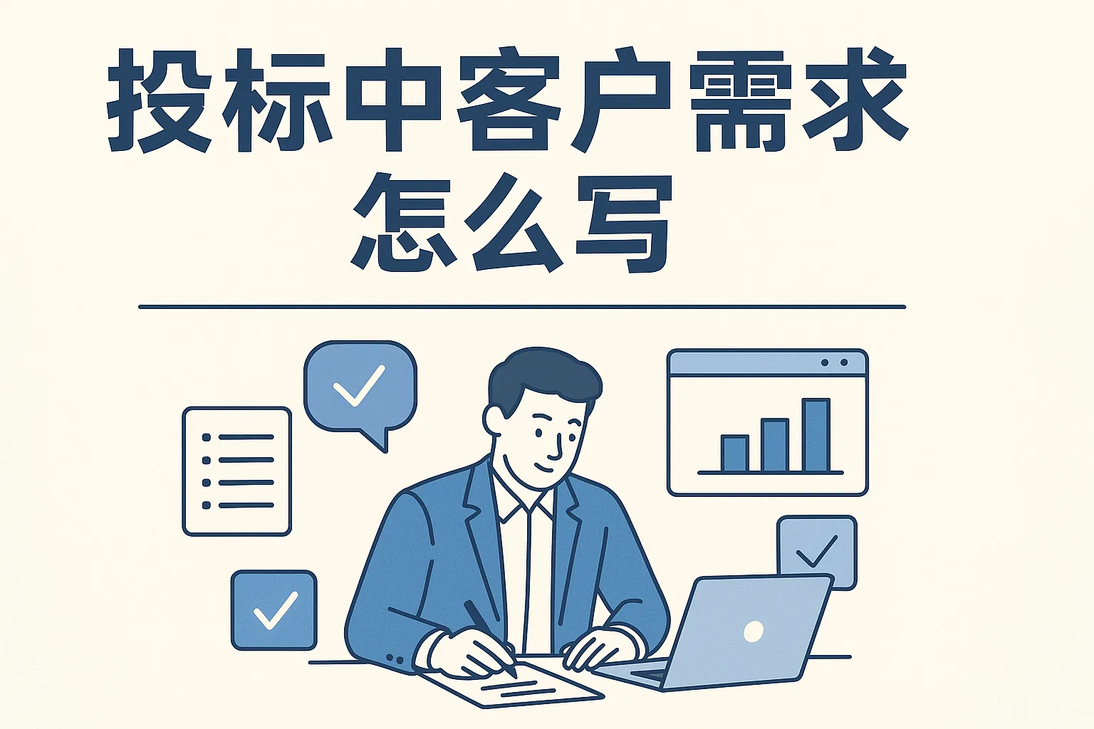 投标中客户需求怎么写
