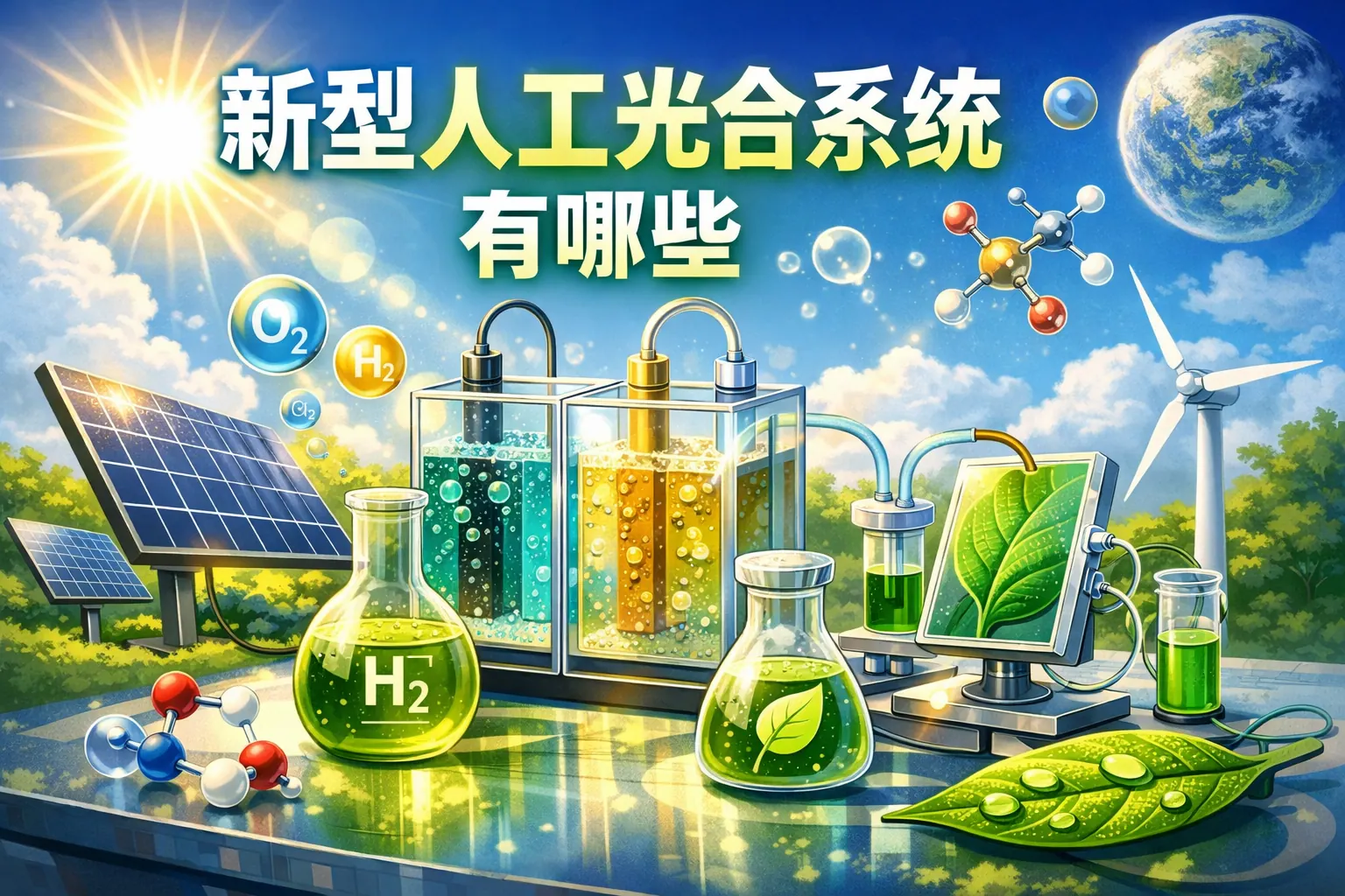 新型人工光合系统有哪些