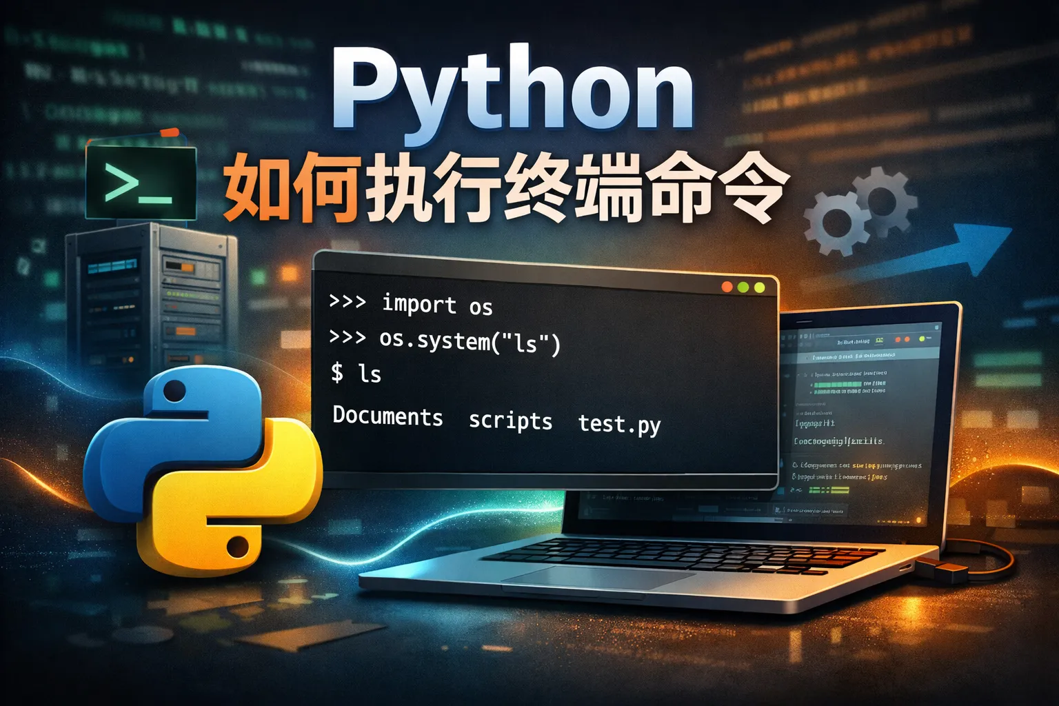 python如何执行终端命令