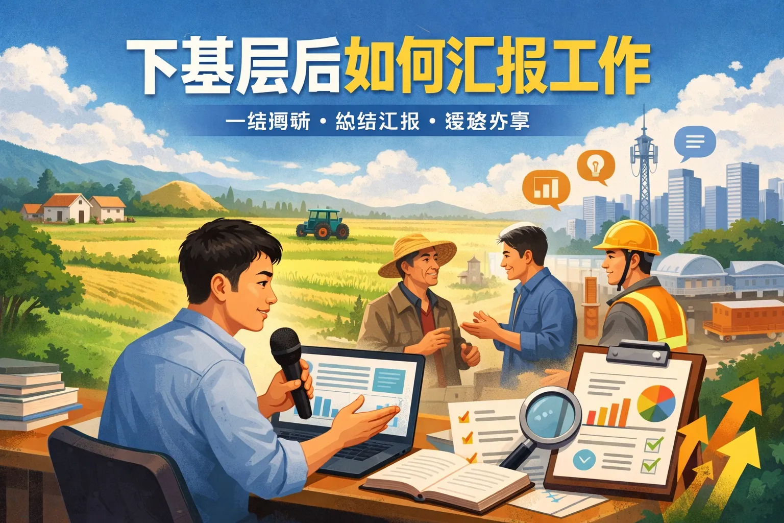 下基层后如何汇报工作