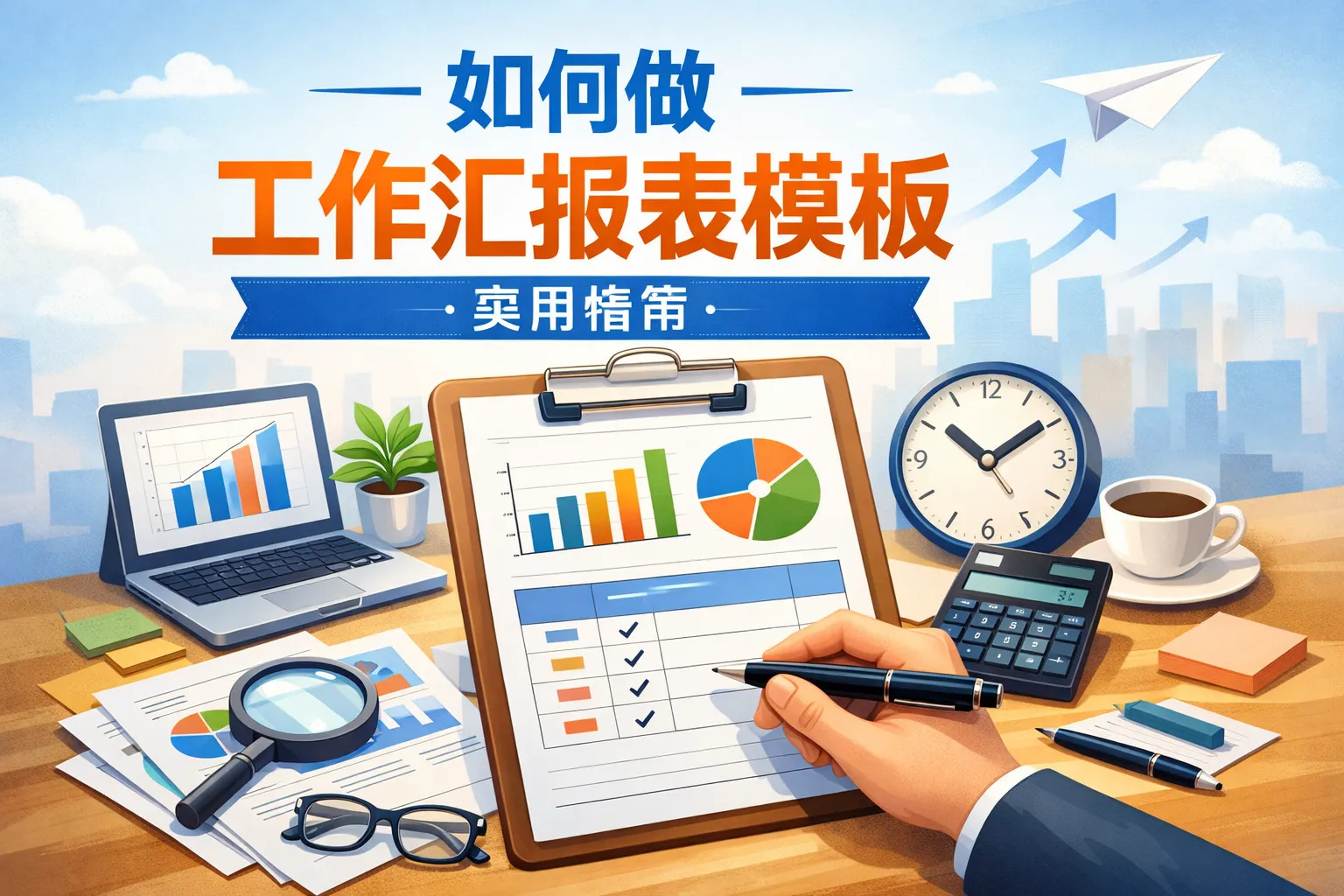 如何做工作汇报表模板