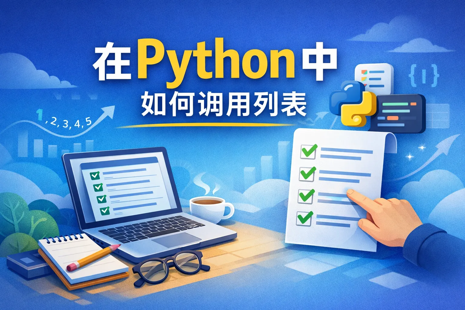 在python中如何调用列表
