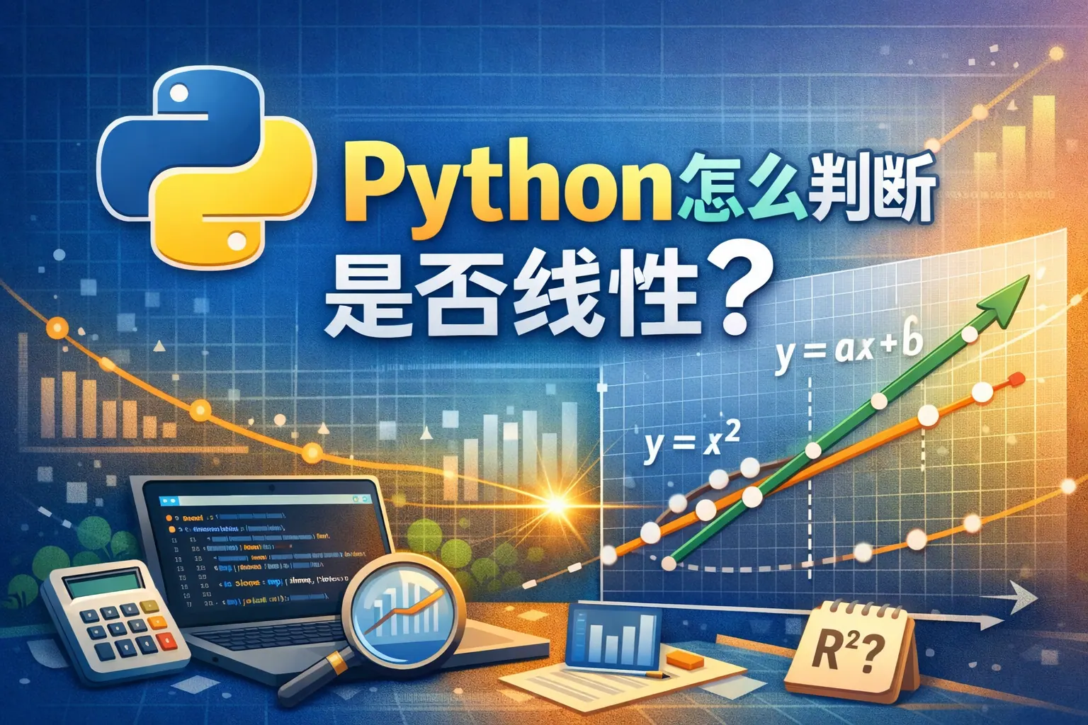 python怎么判断是否线性