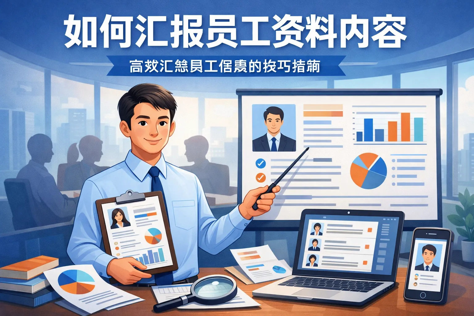 如何汇报员工资料内容