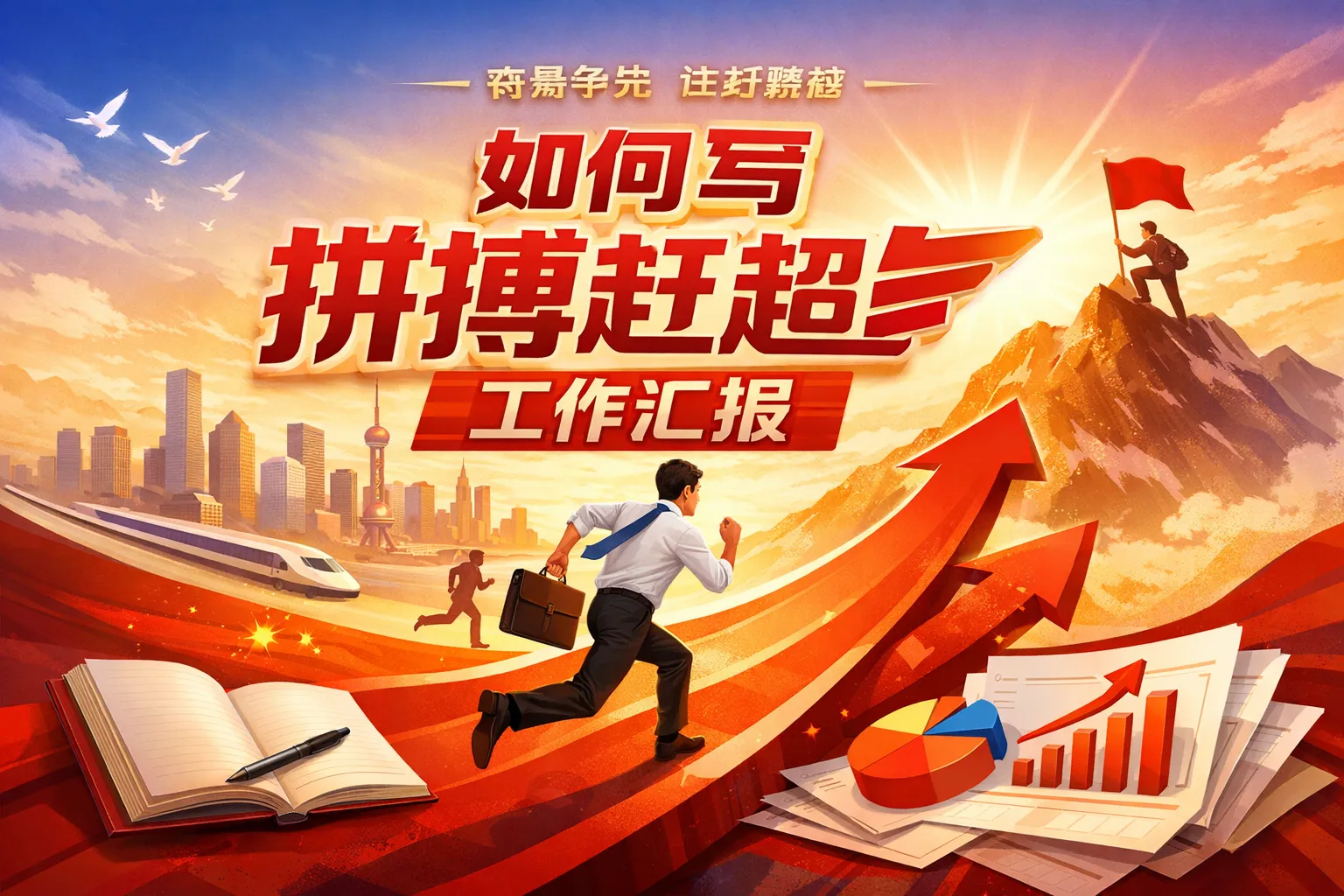 如何写拼搏赶超工作汇报
