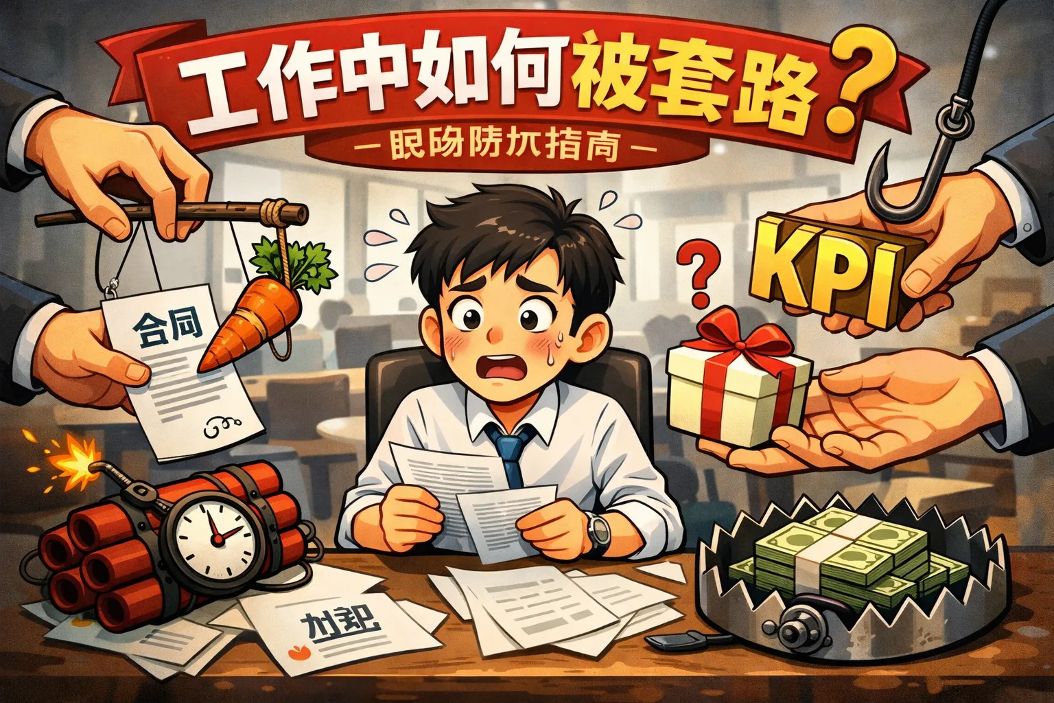 工作中如何被套路