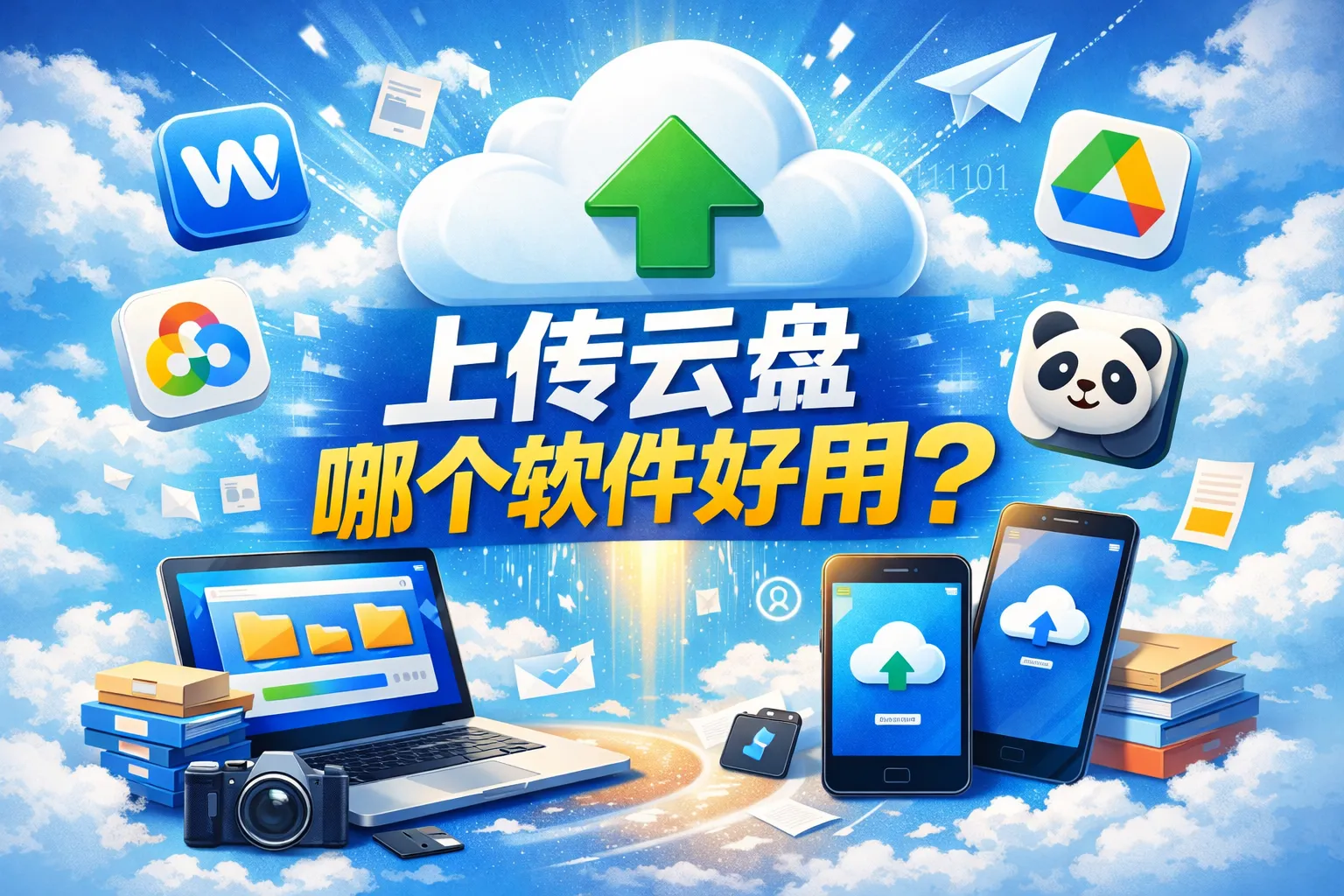上传云盘哪个软件好用