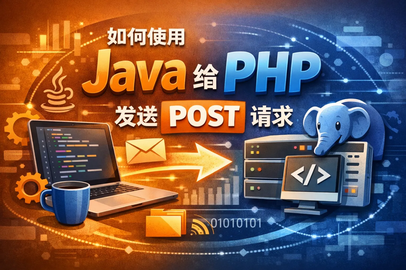 如何使用java给php发送post请求