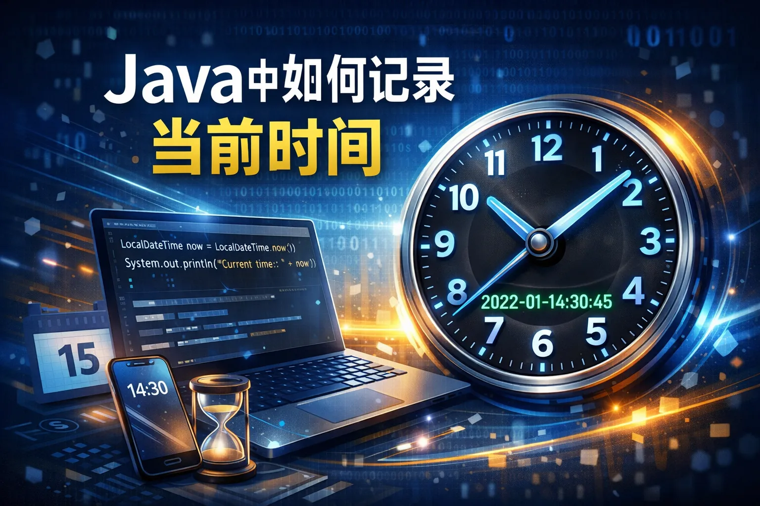 java中如何记录当前时间