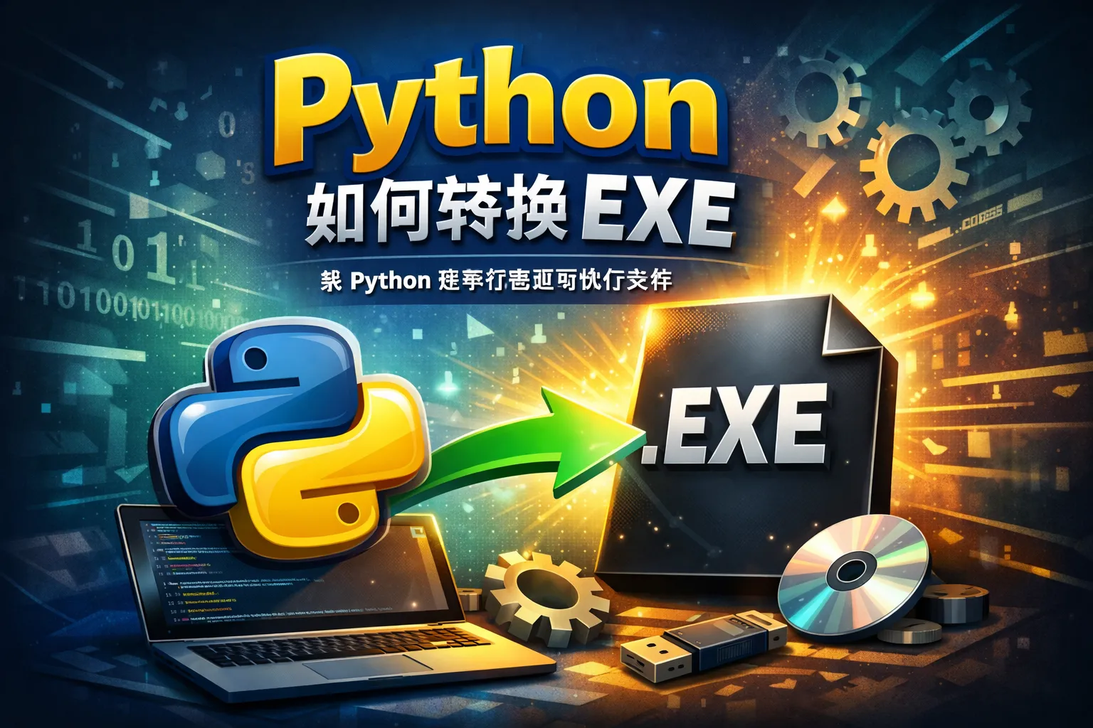 python 如何转换为exe