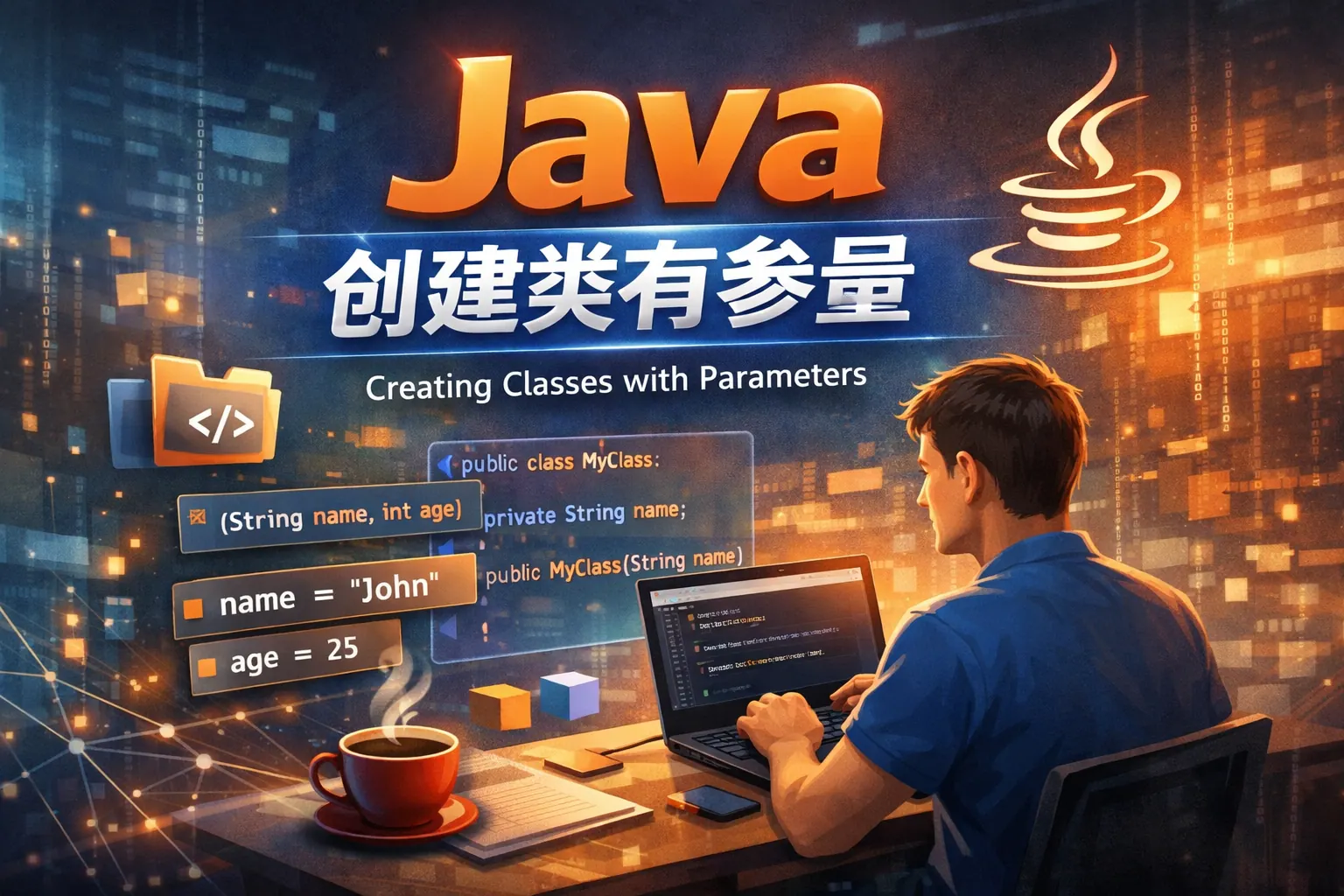 java创建类有参量