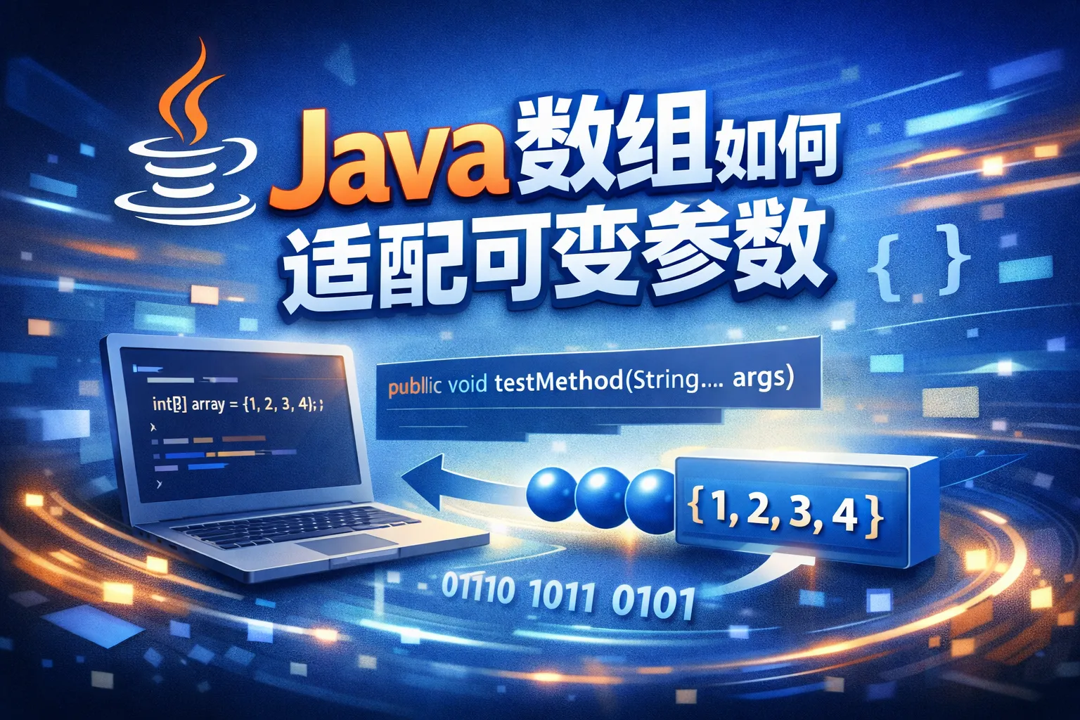 java数组如何适配可变参数