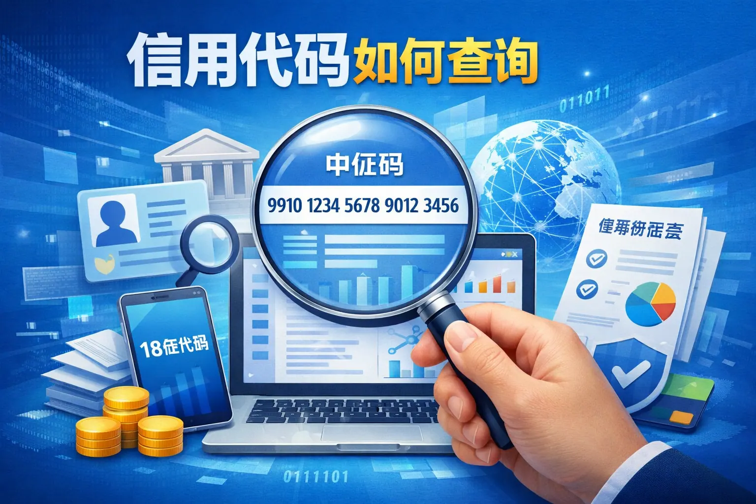 信用代码如何查询中征码