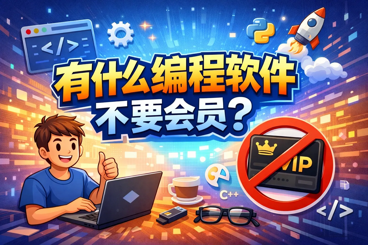 有什么编程软件不要会员