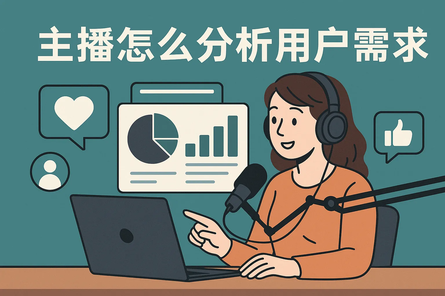 主播怎么分析用户需求