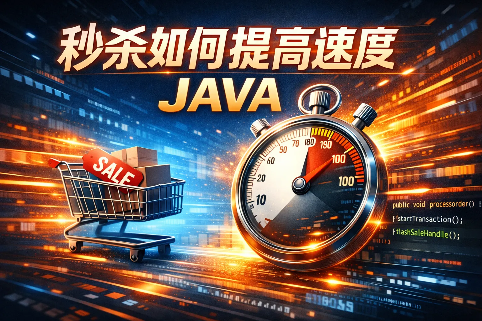 秒杀如何提高速度JAVA