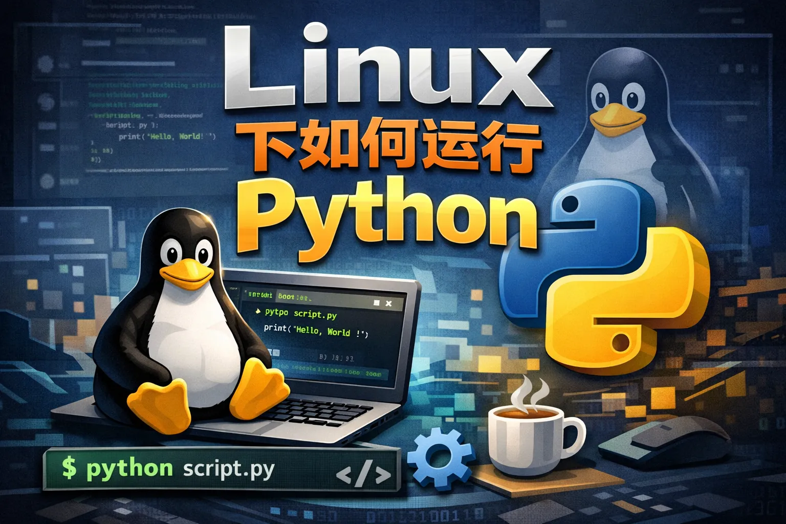 linux下如何运行python