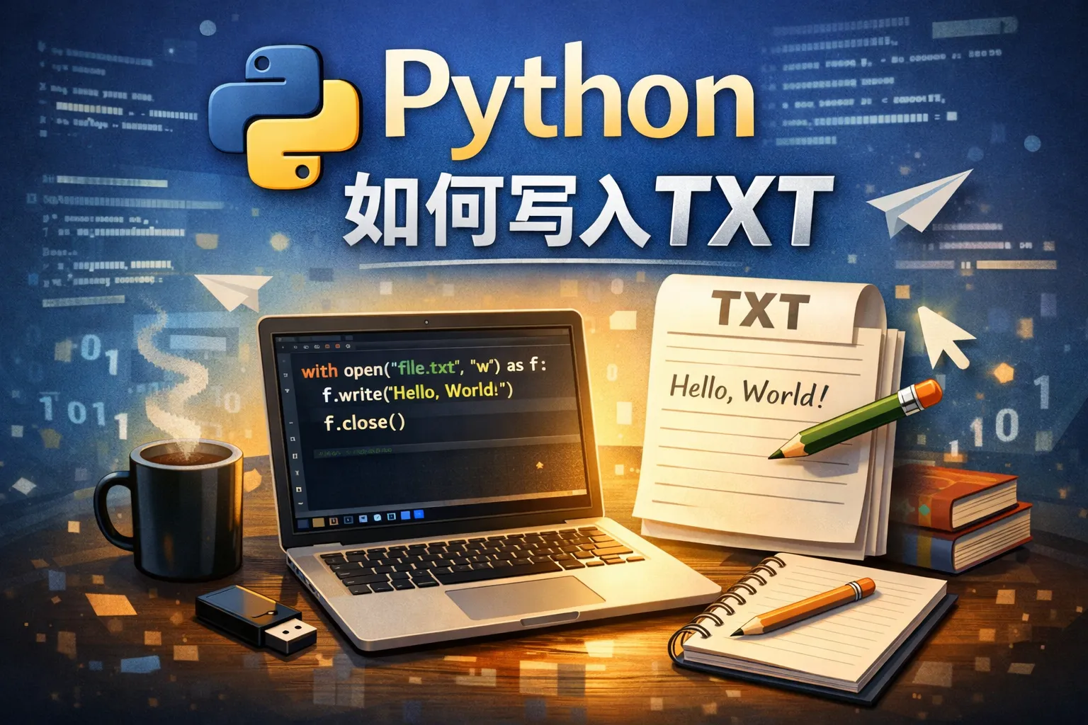 python如何写入txt