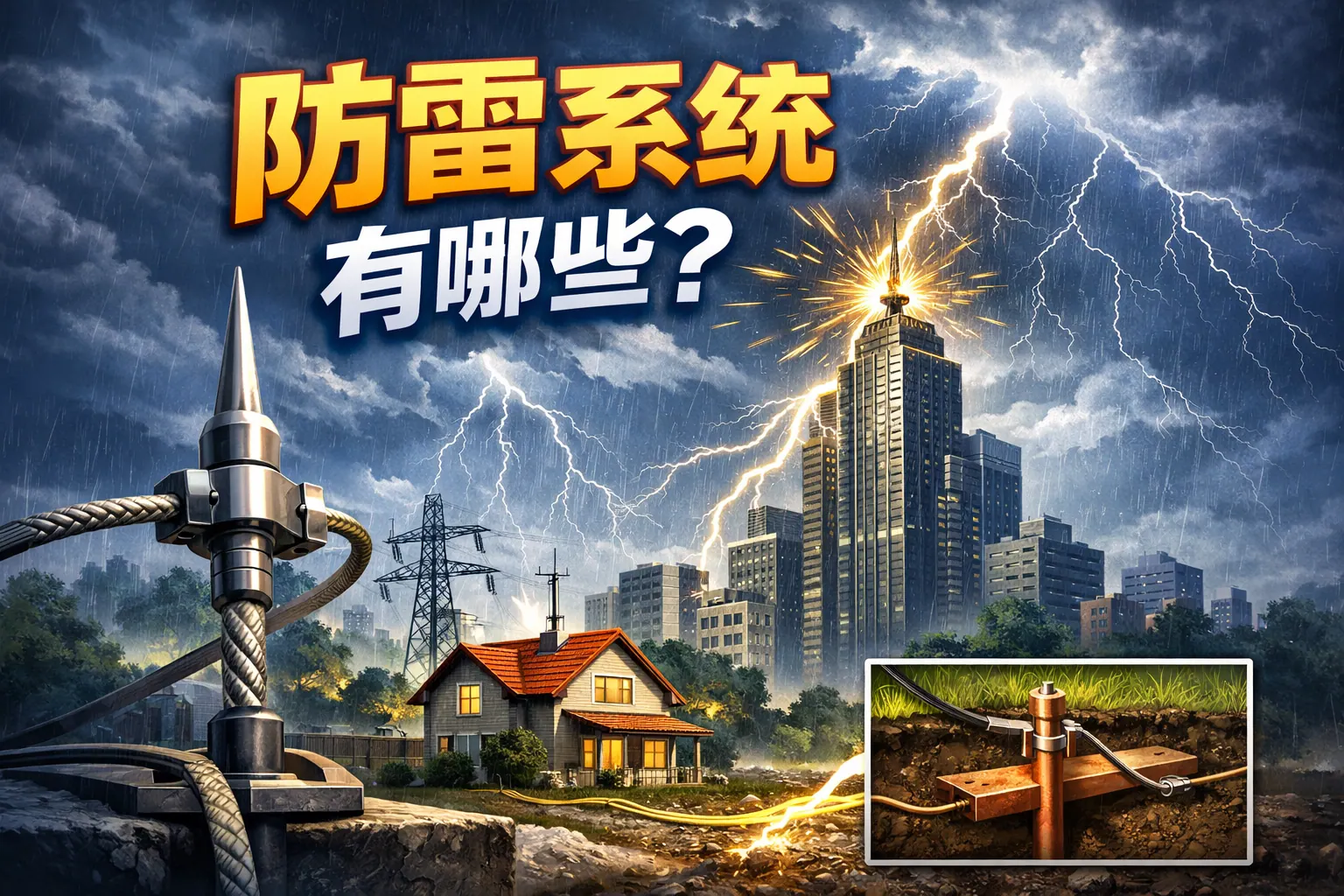 防雷系统有哪些