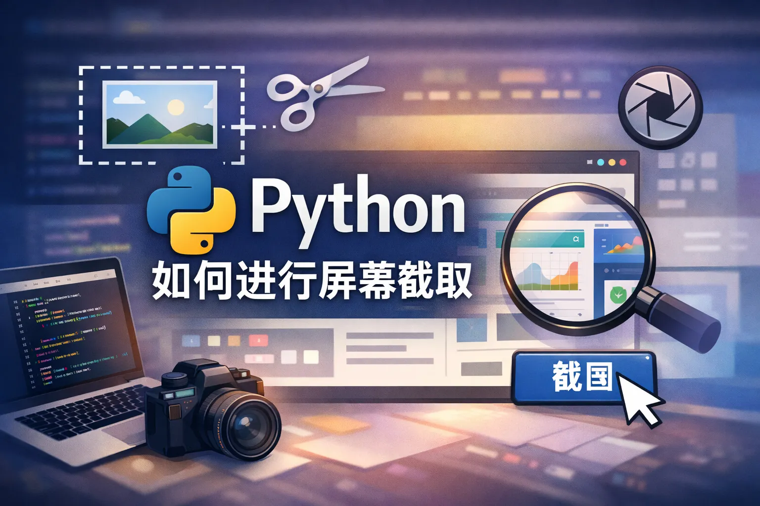 python如何进行屏幕截取