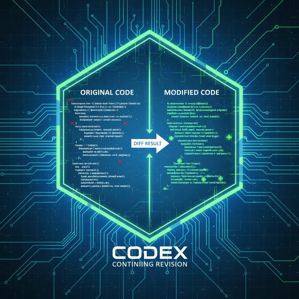 Codex 怎么根据diff 结果继续修改