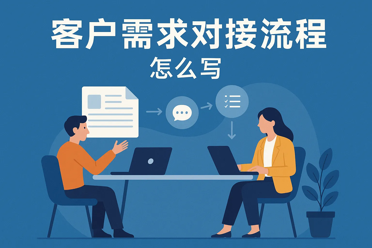 客户需求对接流程怎么写