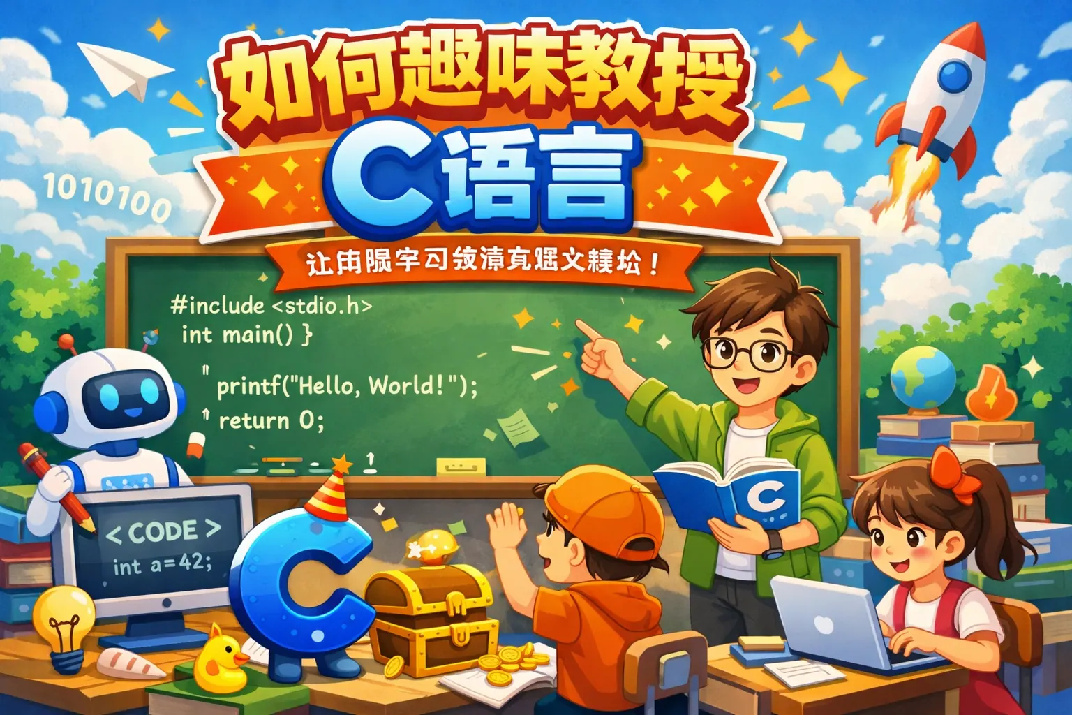 如何趣味教授C语言