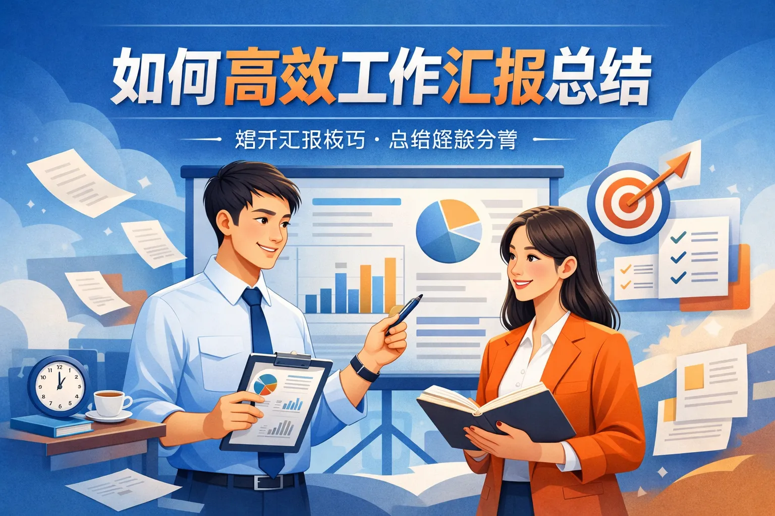 如何高效工作汇报总结