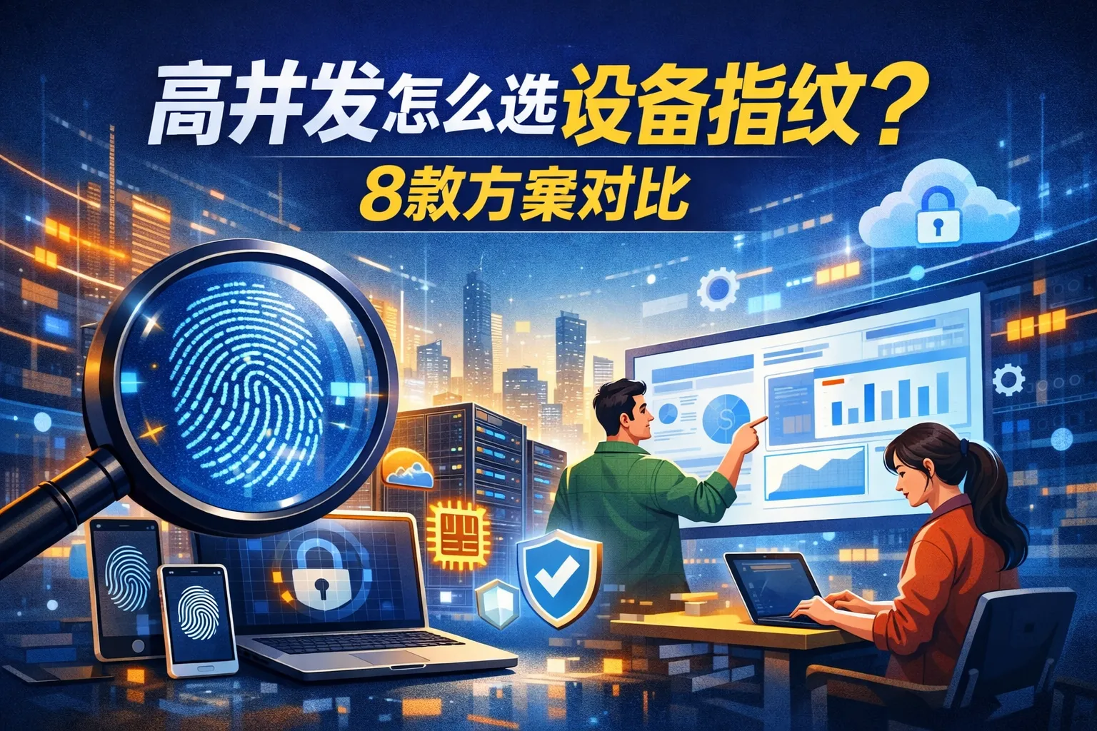 高并发怎么选设备指纹?8款方案对比