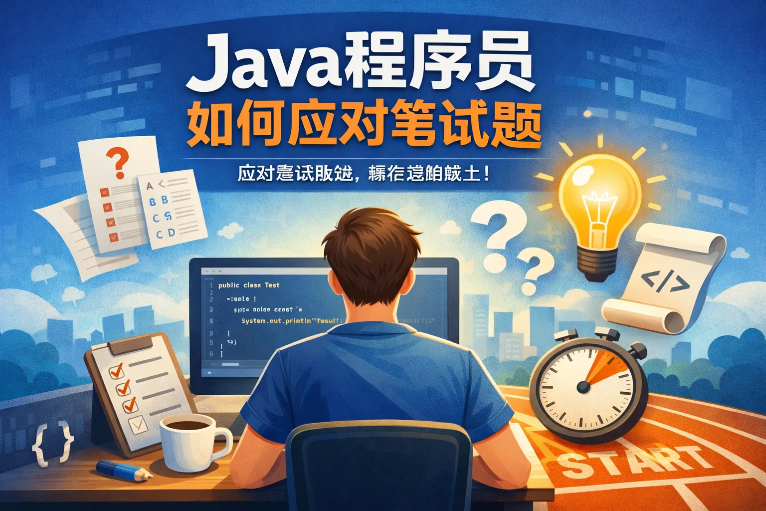 java程序员如何应对笔试题