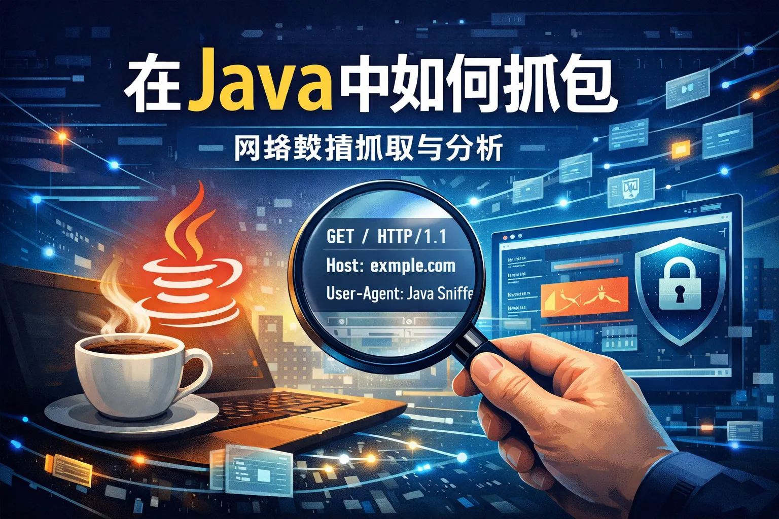 在java中如何抓包