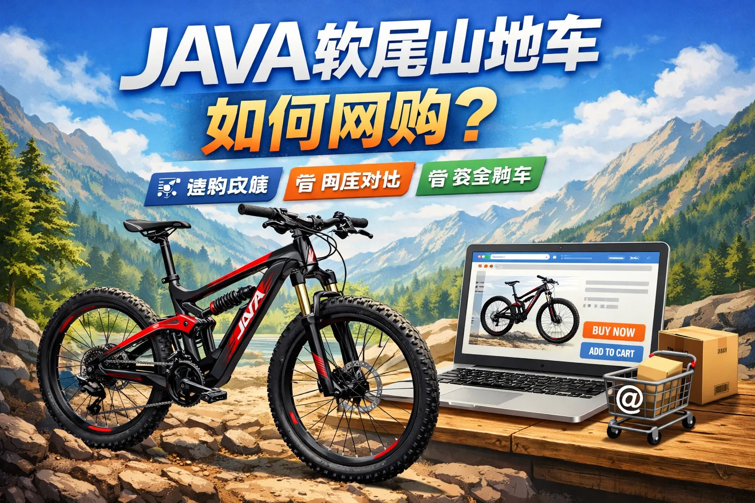 JAVA软尾山地车如何网购