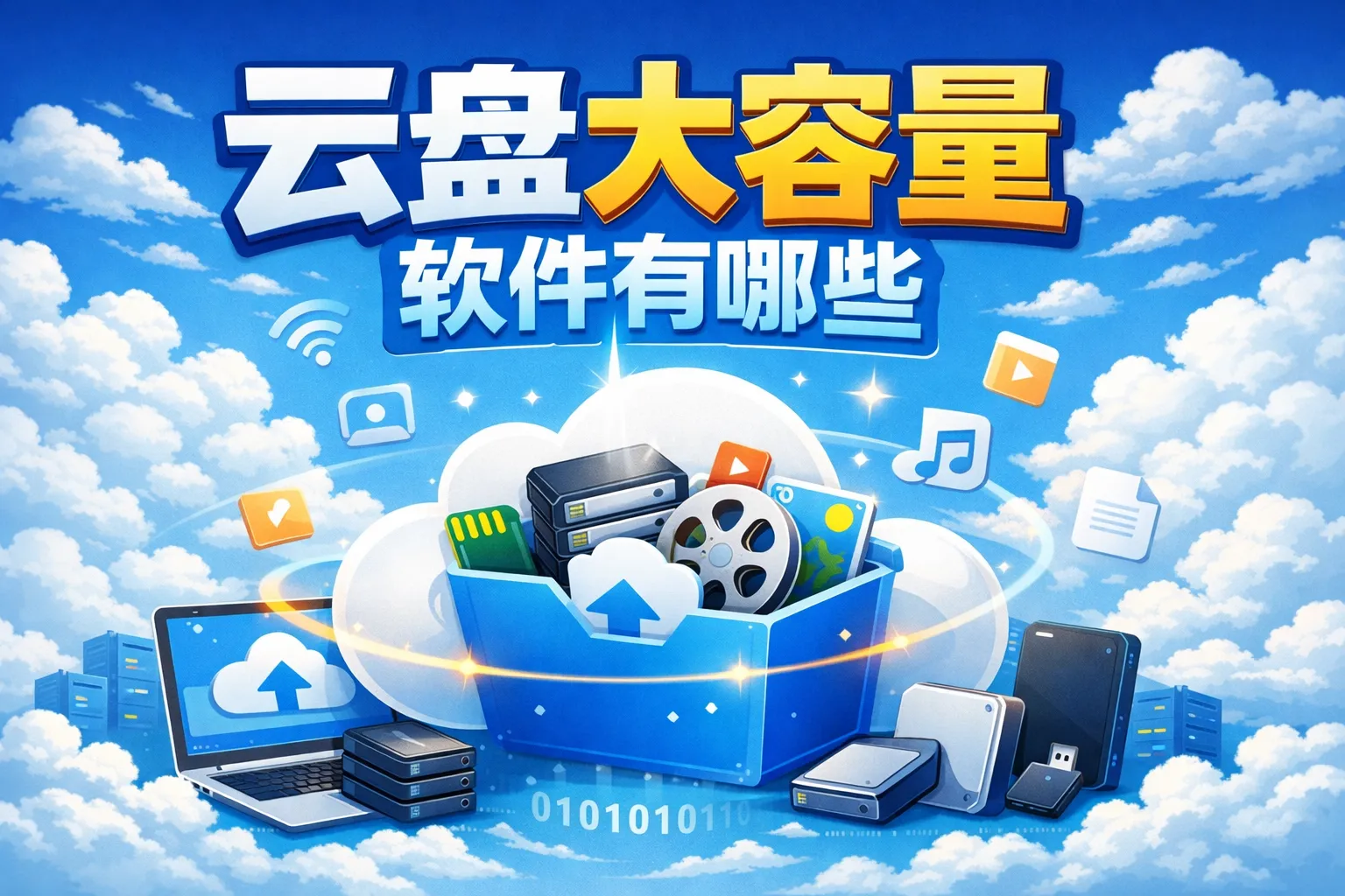 云盘大容量软件有哪些