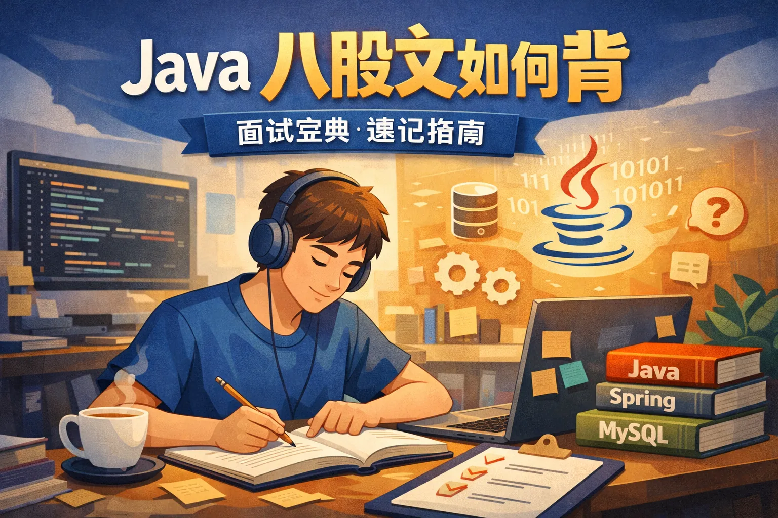 java八股文如何背