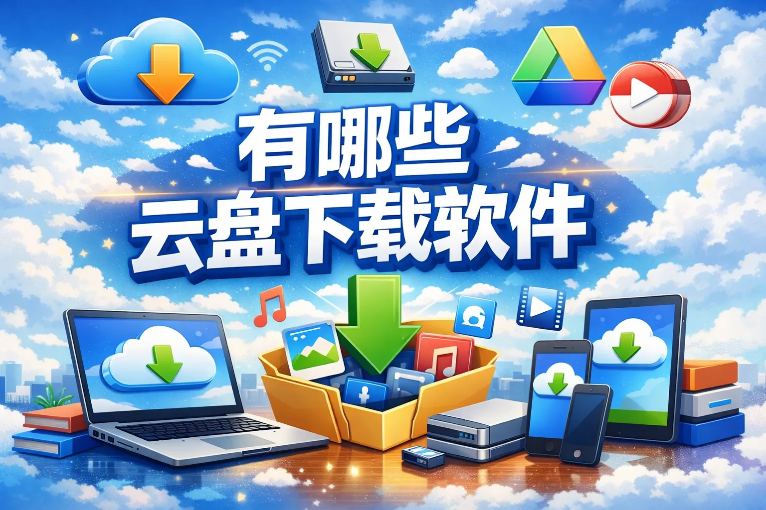 有哪些云盘下载软件