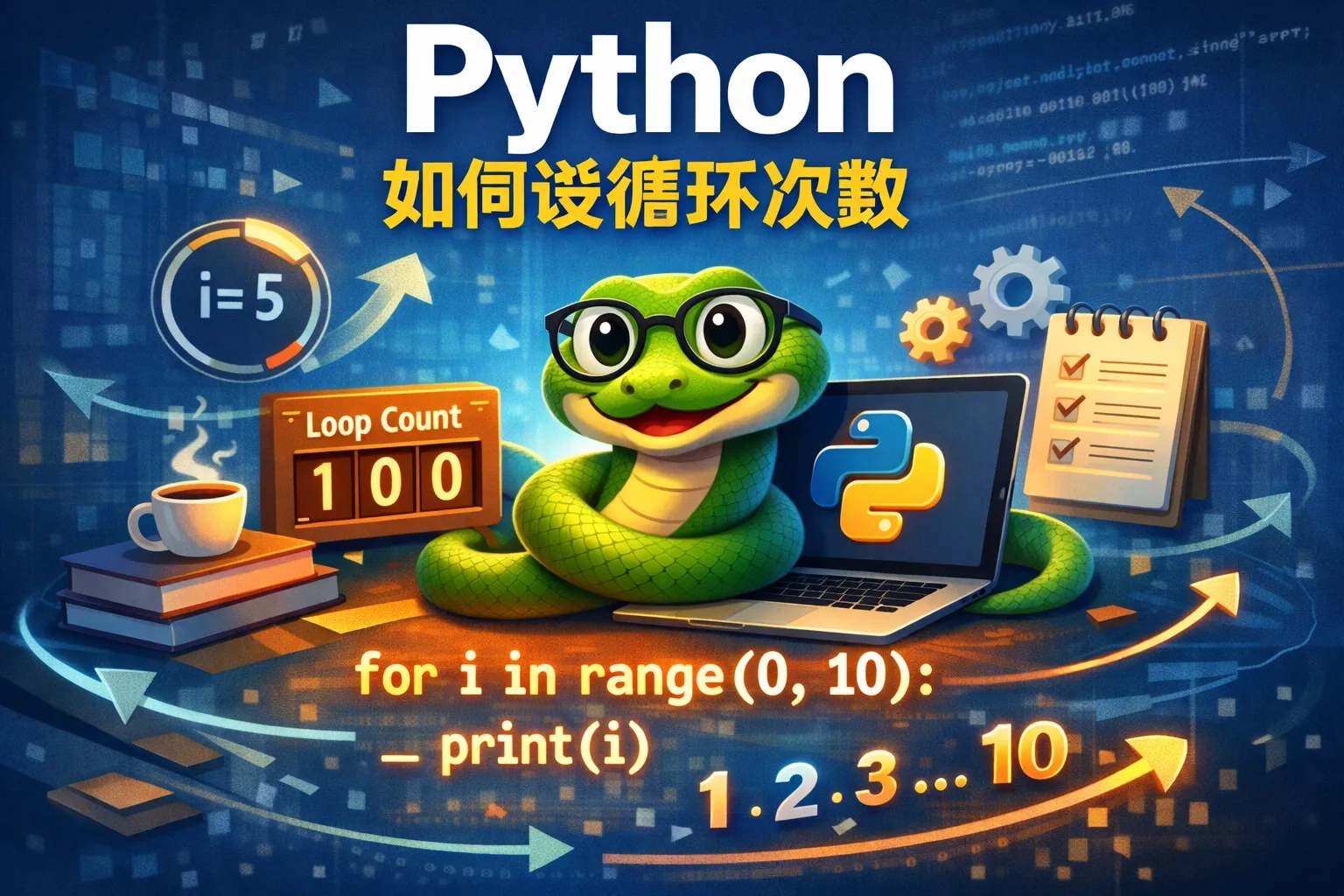 python如何设循环次数