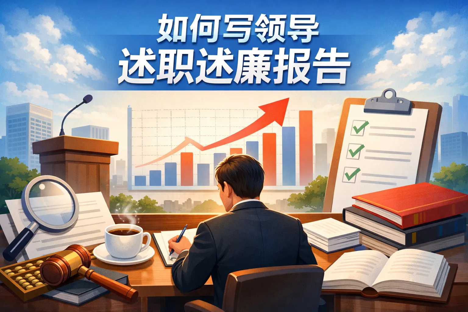 如何写领导述职述廉报告