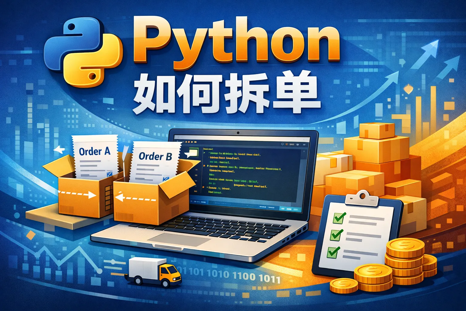 python如何拆单