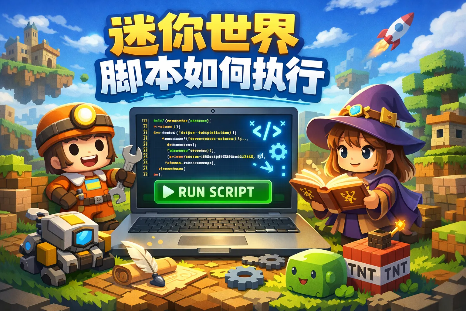 迷你世界脚本如何执行